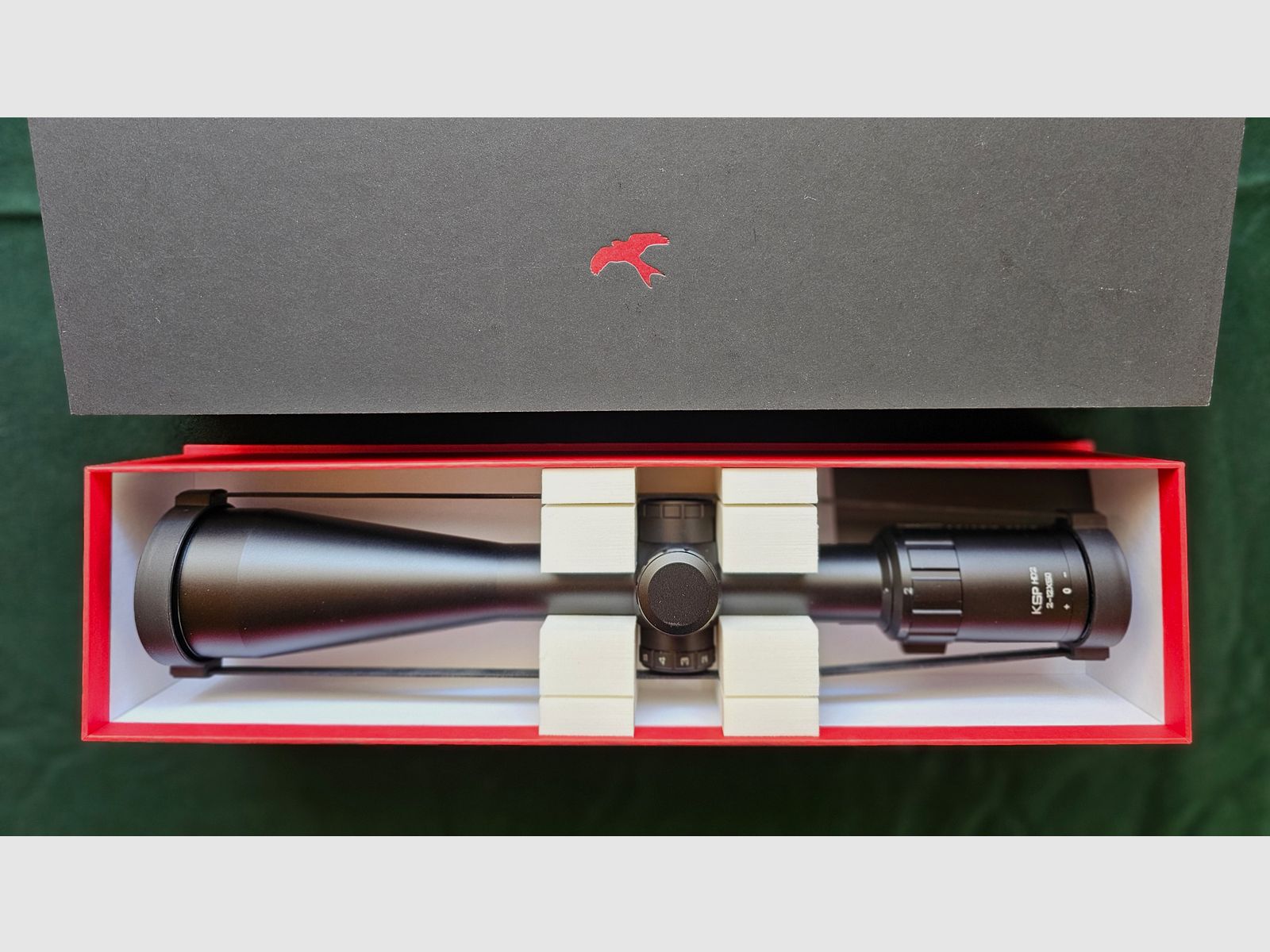 Jagd-ZF "KITE KSP HD 2,  2‑12x50 i" – nowy celownik optyczny / model pokazowy / nigdy nie montowany