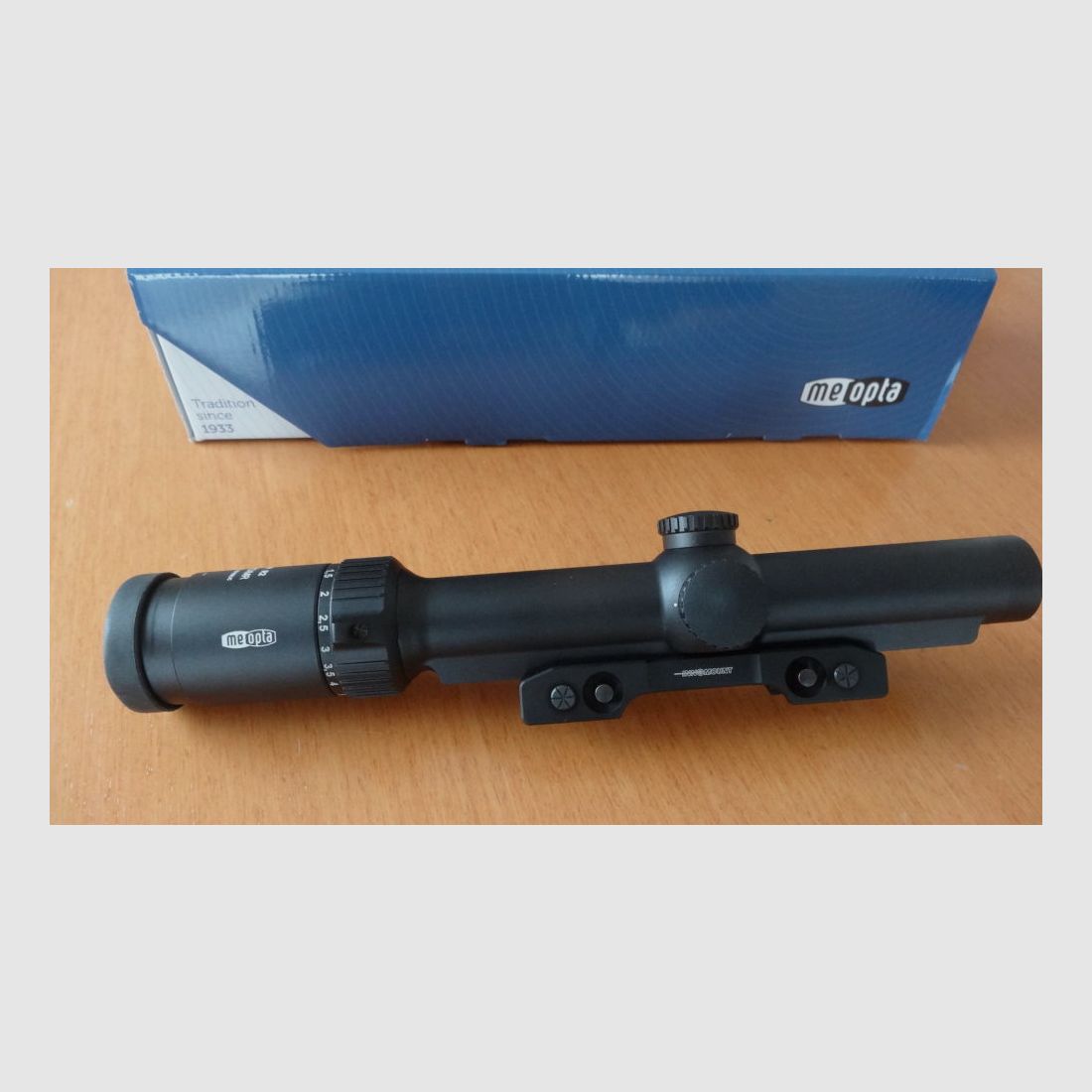 Meopta MEOPTA, SCOPE 1-6X24 MEOSTAR R2 WITH RAIL