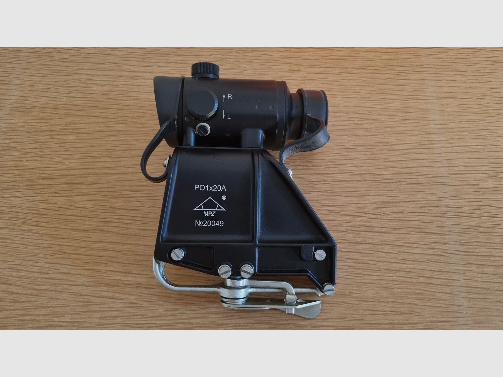 EXTREMELY RARE!!! PO 1x20A Rakurs (1P76) collimator / reflex sight for AK - Kalashnikov from NPZ, Russia