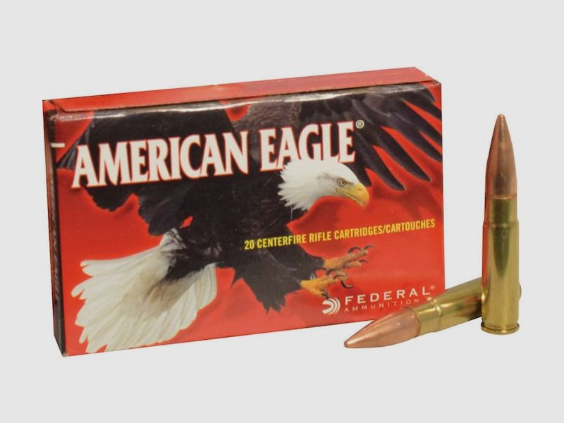 Federal American Eagle .300 AAC Blackout 150GR FMJ BT 20 Patronen