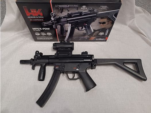 Heckler & Koch MP5 / LPV / 4,5 mm BB / CO2 / Maschinenpistole / OVP (95)