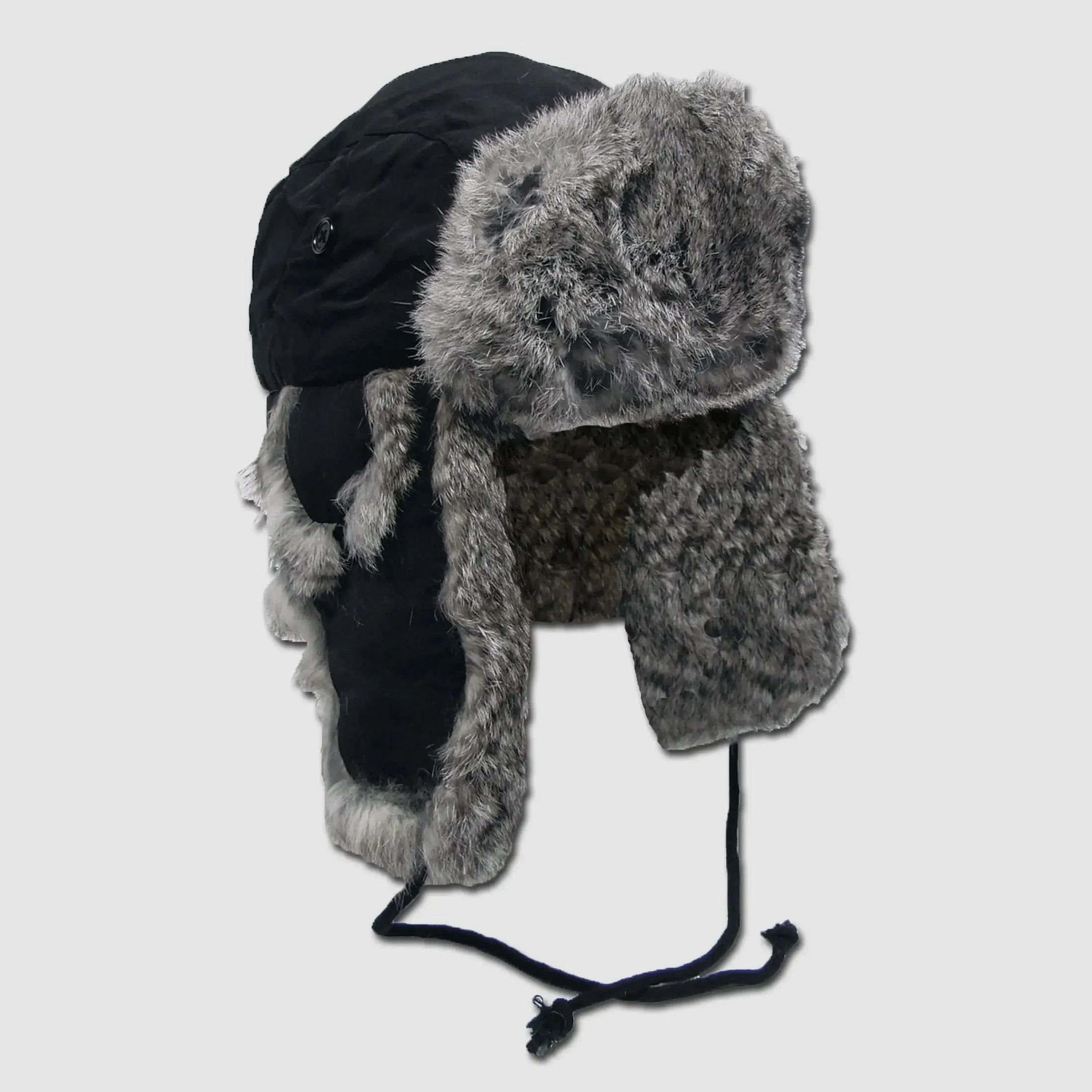 Sombrero de piel MFH con piel de conejo