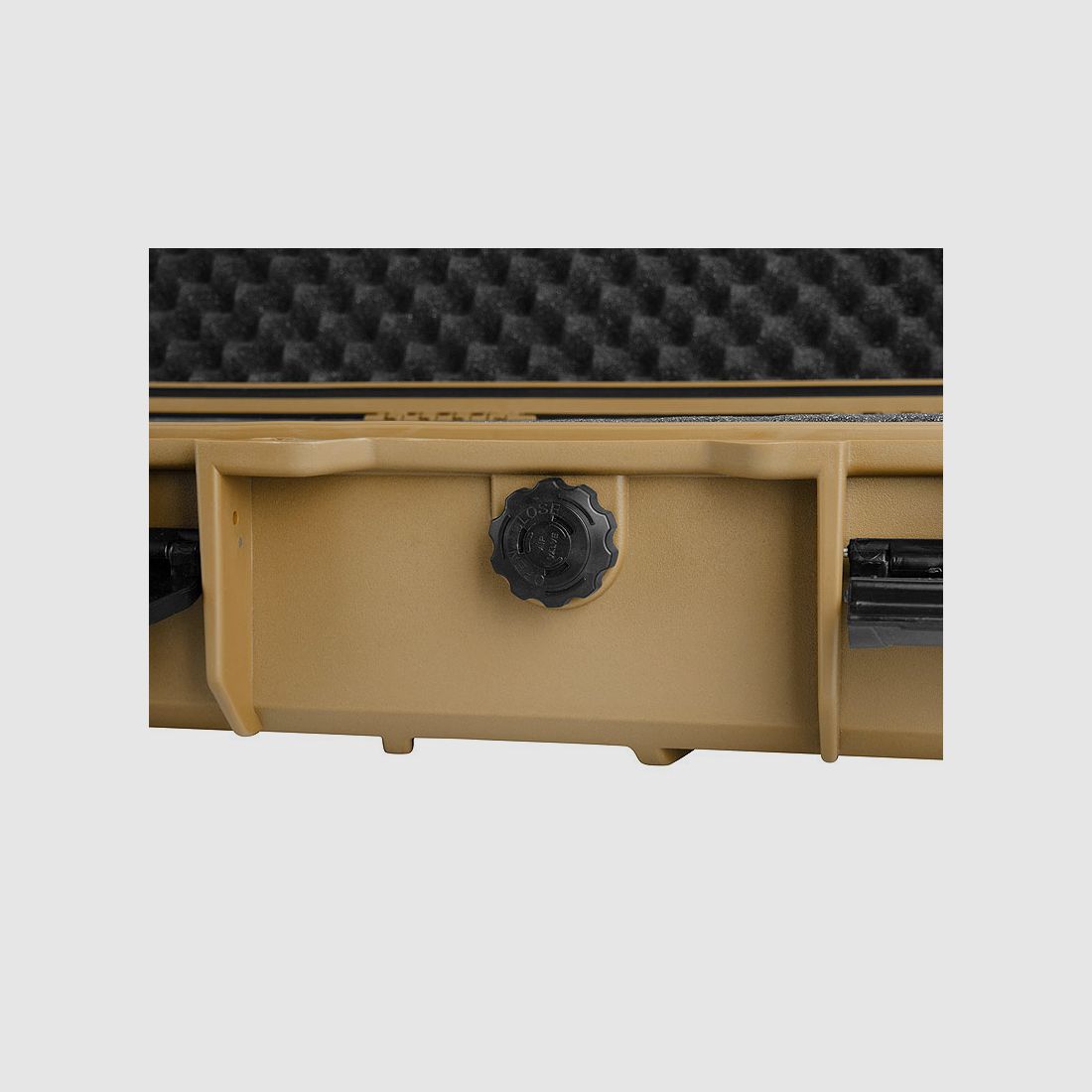 GSG AR15-Waffenkoffer, Medium TAN (außen: 100x35x14cm / innen: 94,5x29,5cm