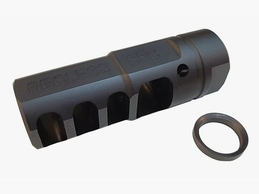 Glarner Waffen Manufaktur + Handelshaus AG Suisse SPC RECLESS Compensateur pour 9mm Luger M15X1 droit Canons, Carabine Pistolet Suisse, Suisse