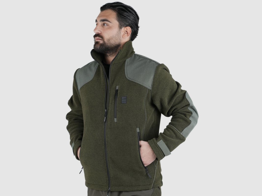 Fleecejacke Masseria mit Verstärkungen V, Bild 1 von 2