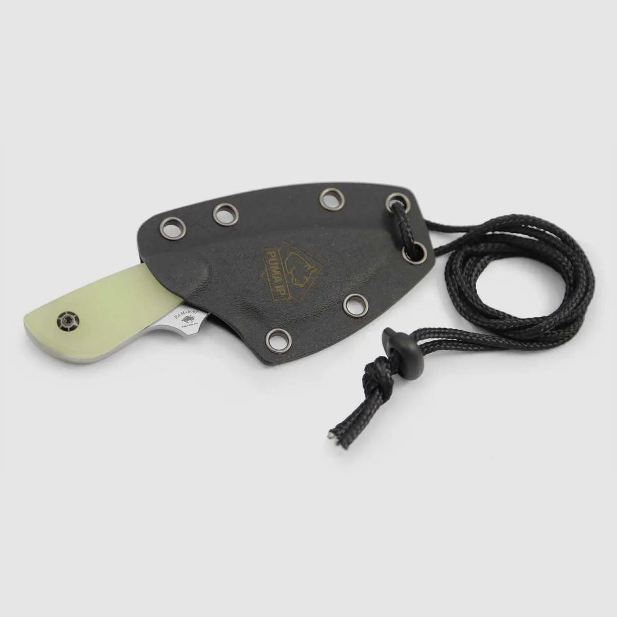 PUMA IP cinghiale, acrilico fluorescente, coltello da collo
