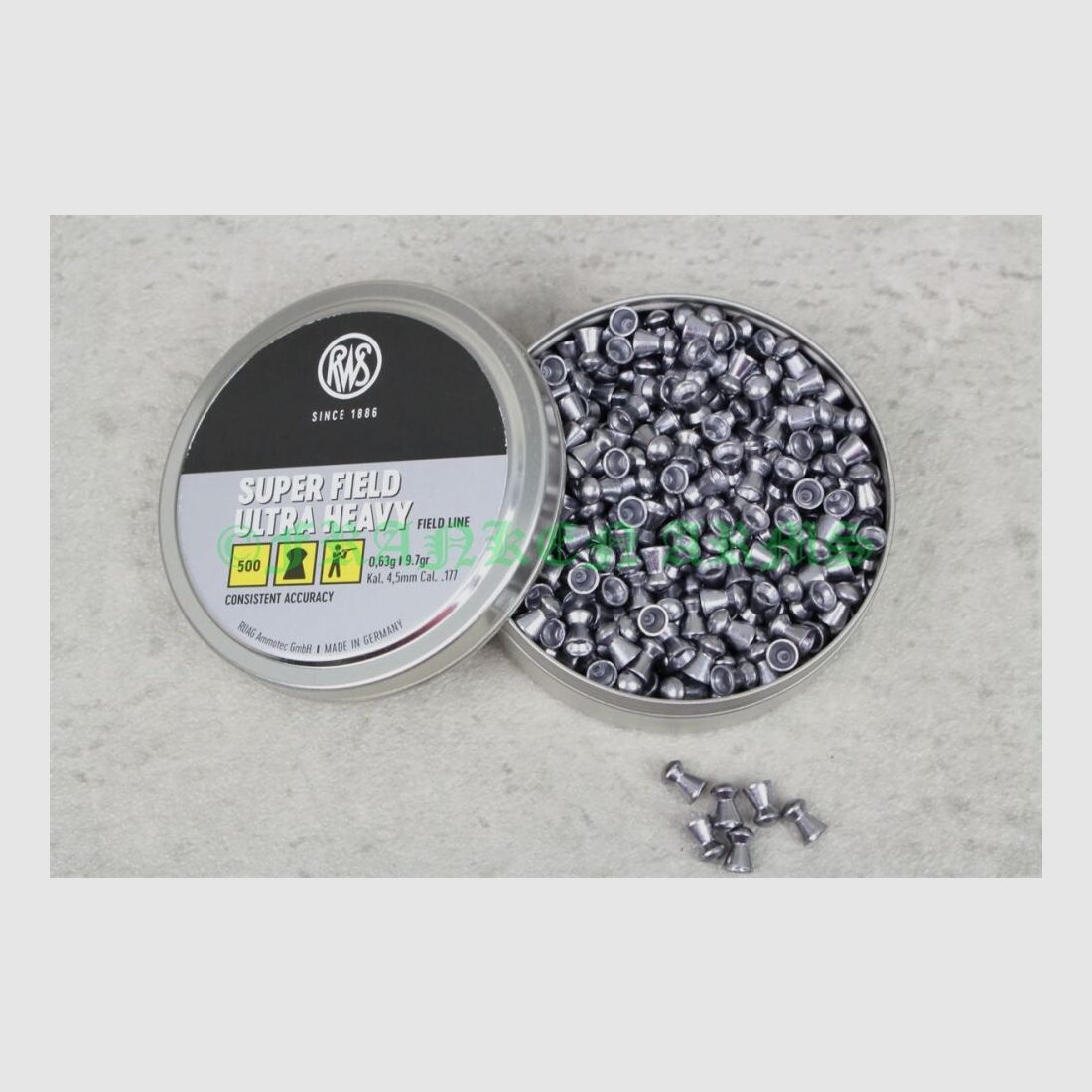 RWS Super Field Ultra Heavy 4,51mm 500 stuks staffelprijzen