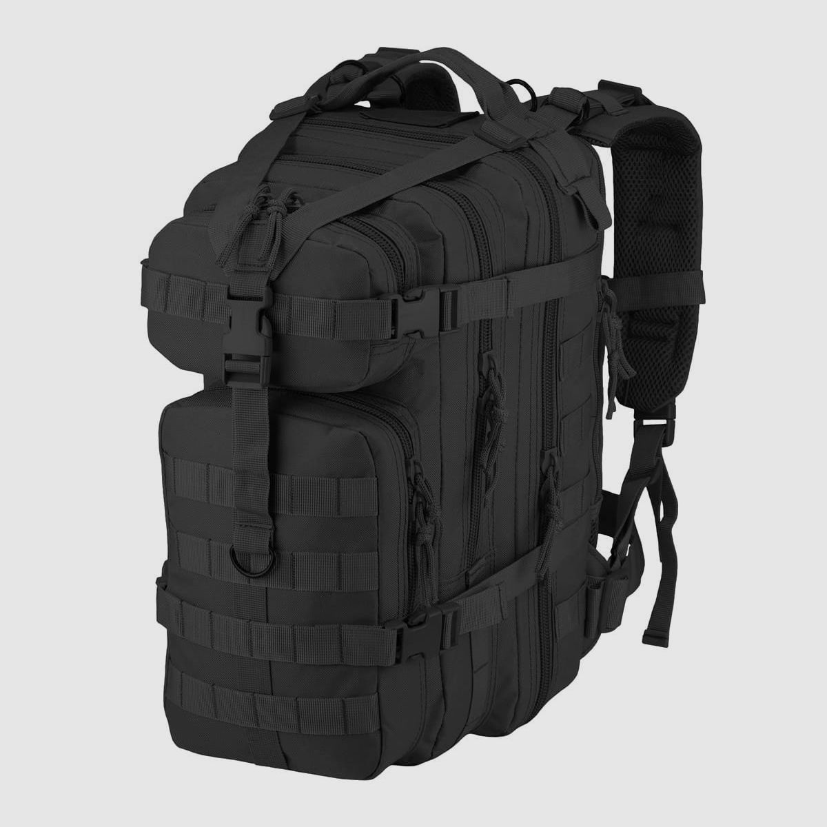 Plecak CAMO Assault (25L) - Czarny (PL-AS-BP-BL), zdjęcie 1 z 7