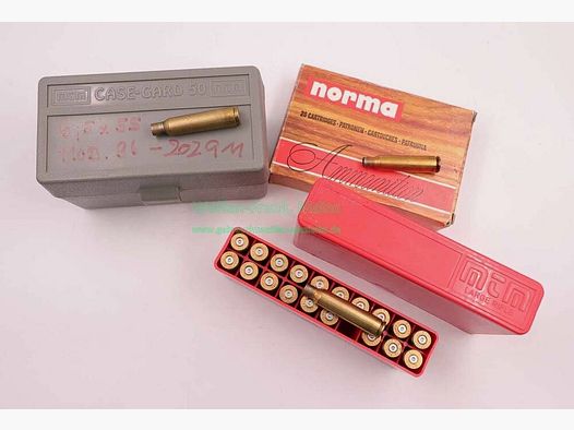 Norma long rifle cartridges, used