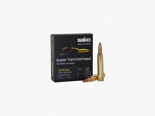 Sako 300 Win. Mag. SuperHammerHead 180grs (10Stk.)