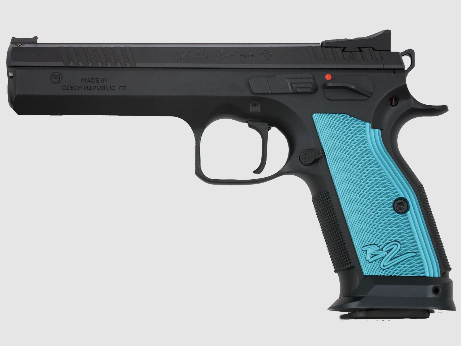 CZ Pistole TS 2 Silver "Kansas-City-Marking" – Sonderposten