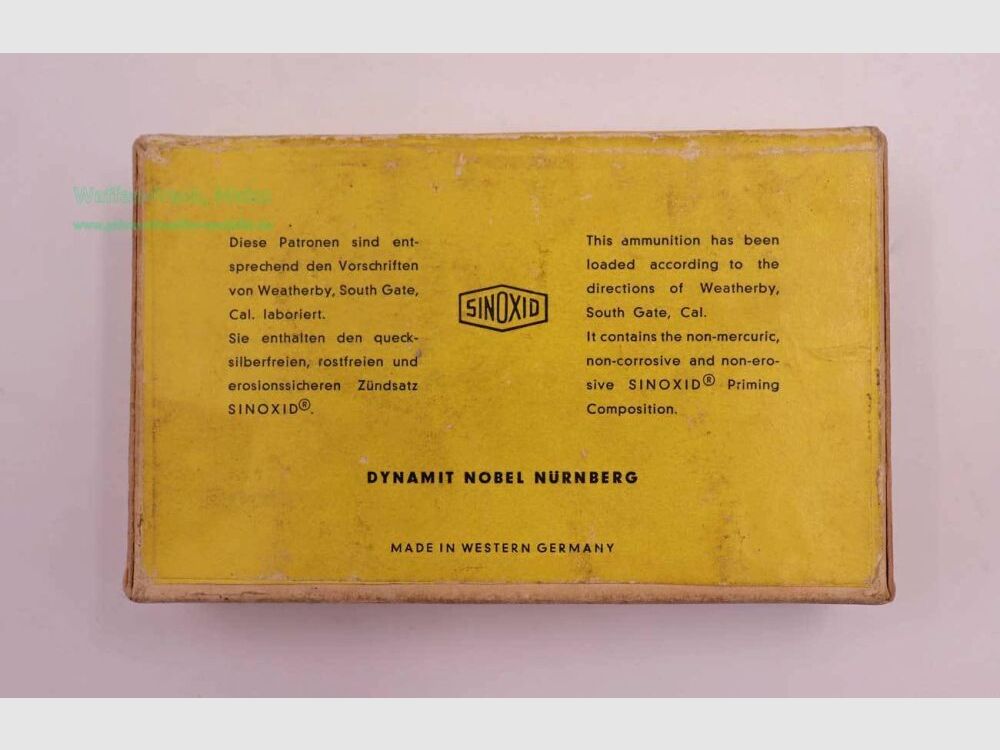 Dynamit Nobel rifle cartridges