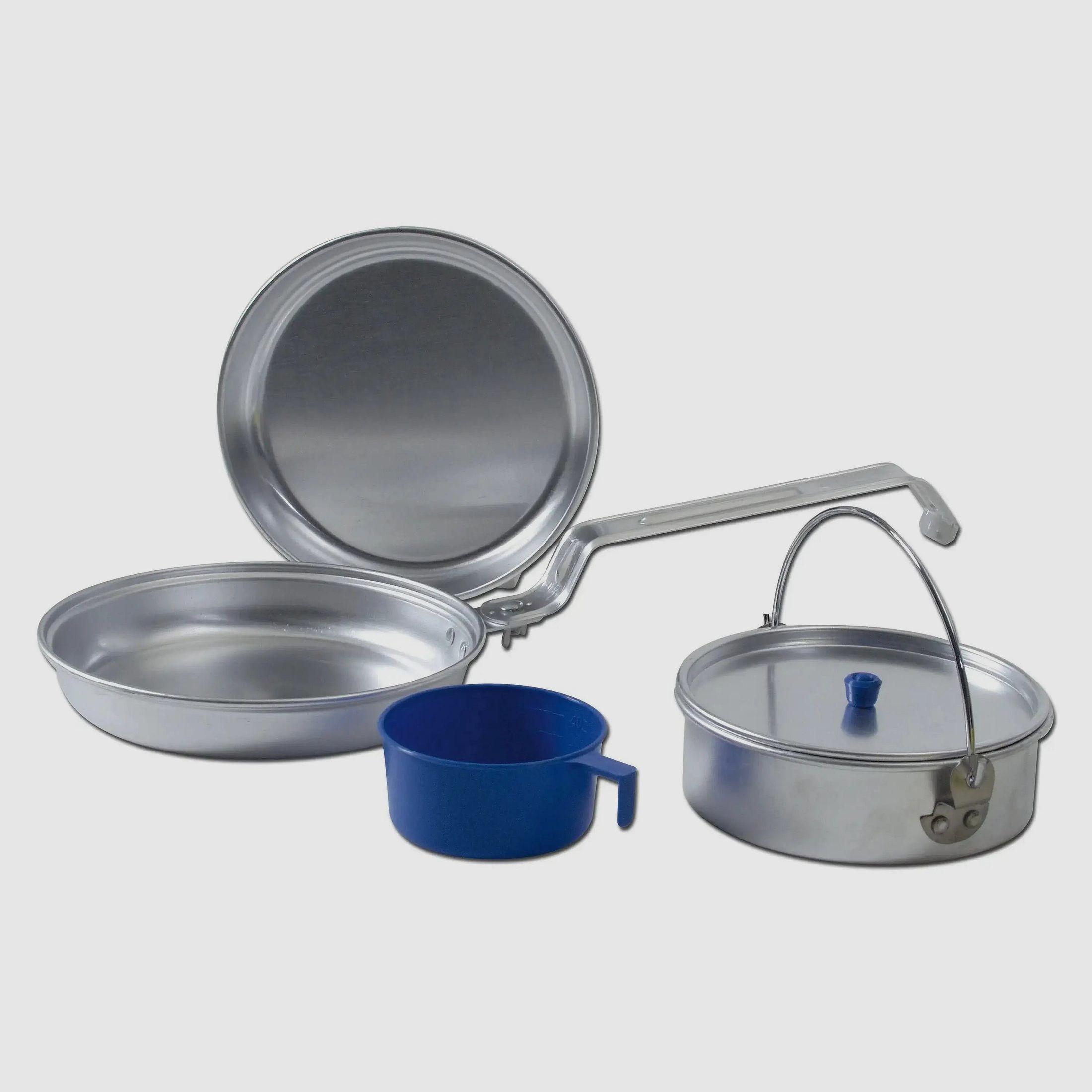 Mil-Tec Ensemble de cuisine en aluminium pour 1 personne