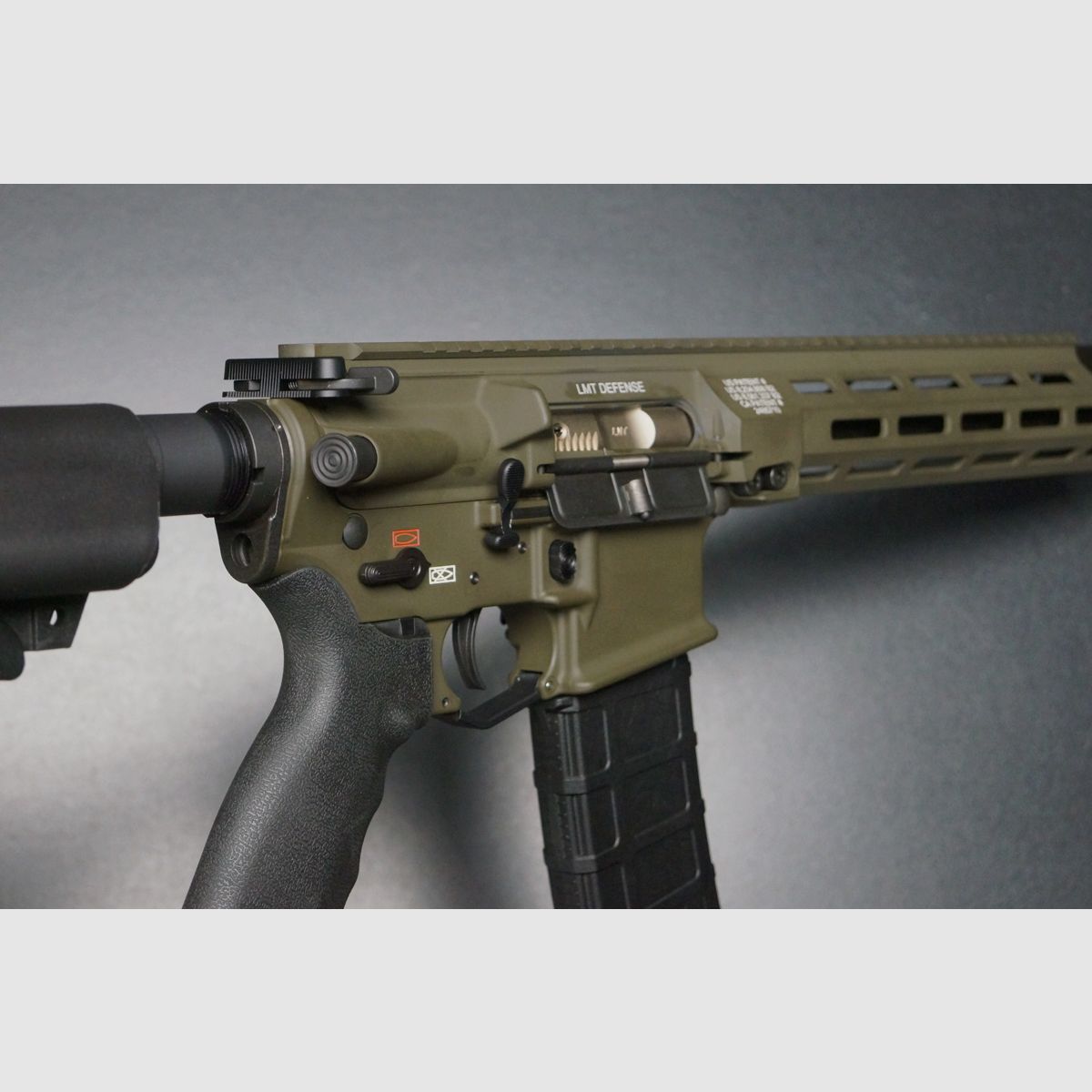 LMT Defense Piston MARS-L S-A Rifle Shovelnose OD Green 12″, Bild 4 von 8