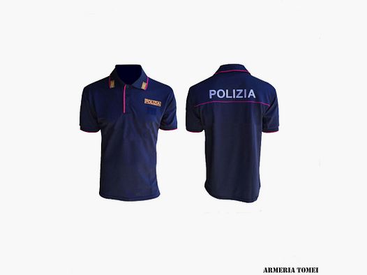 POLO POLIZIA DI STATO MANICA CORTA
