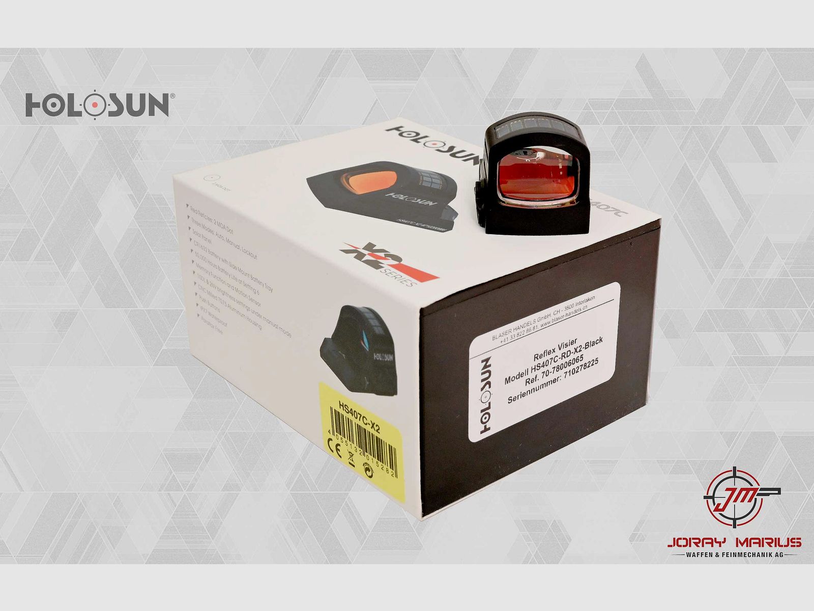 Holosun HS407C-X2 Red Dot Reflexvisier