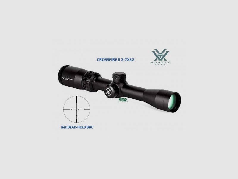 VORTEX CROSSFIRE II 2-7X32 ret.DEAD HOLD 2A BDC CFR-2701I