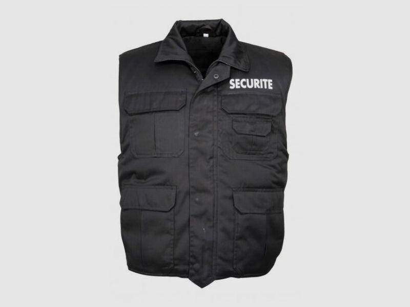 Sicherheitsweste Rangers CityGuard Schwarz, Bild 1 von 2