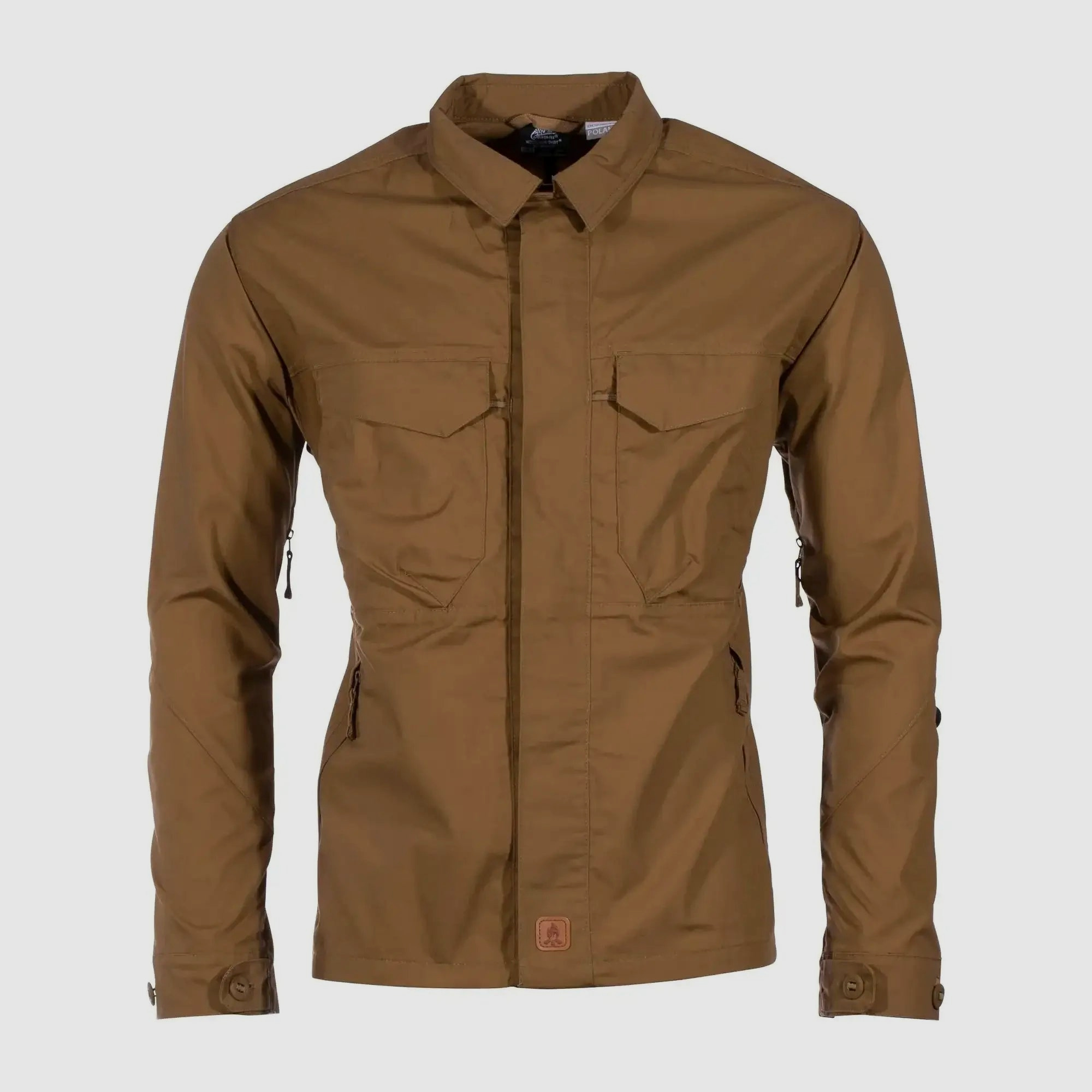Helikon-Tex Helikon-Tex Hemd Woodsman Shirt - Coyote / Taiga Green / S Heren