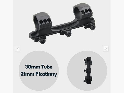 Vector Optics XASR-3010 X-Accu Blockmontage für 30mm Tubus, 21mm Picatinny, h= 32mm