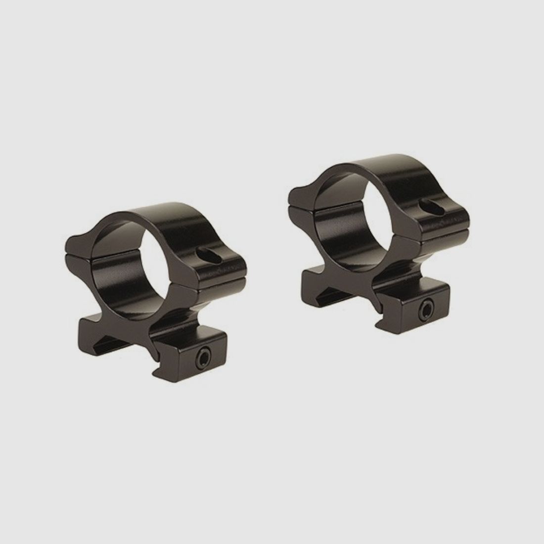 Leupold Rifleman anelli removibili 25,4 mm medi lucidi neri