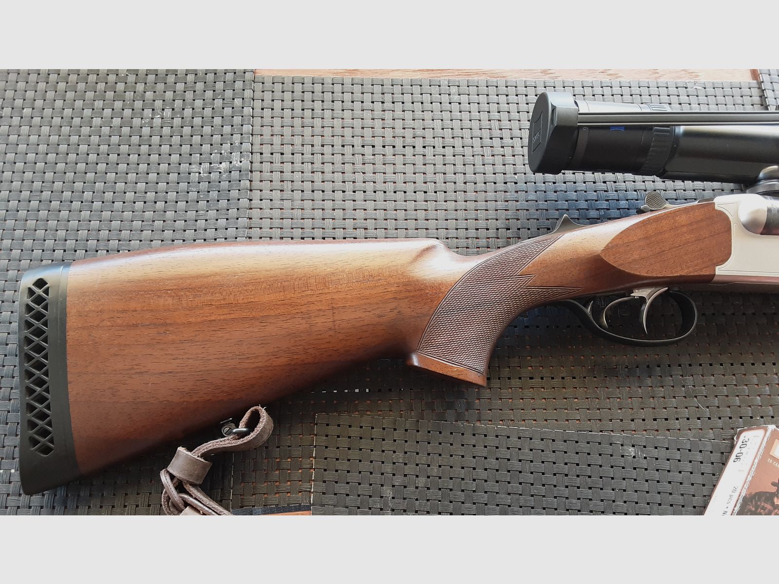 Drilling Krieghoff Plus 30.06, 12/70, 22 Hornet mit Zeiss Victory HT 3-12x56 TOP !