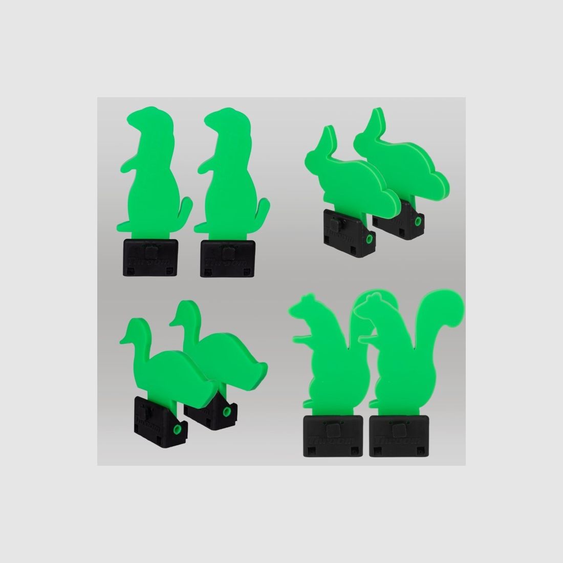 THROOM - Zielscheiben Set KNOCKDOWN™ Series Varmints Kit