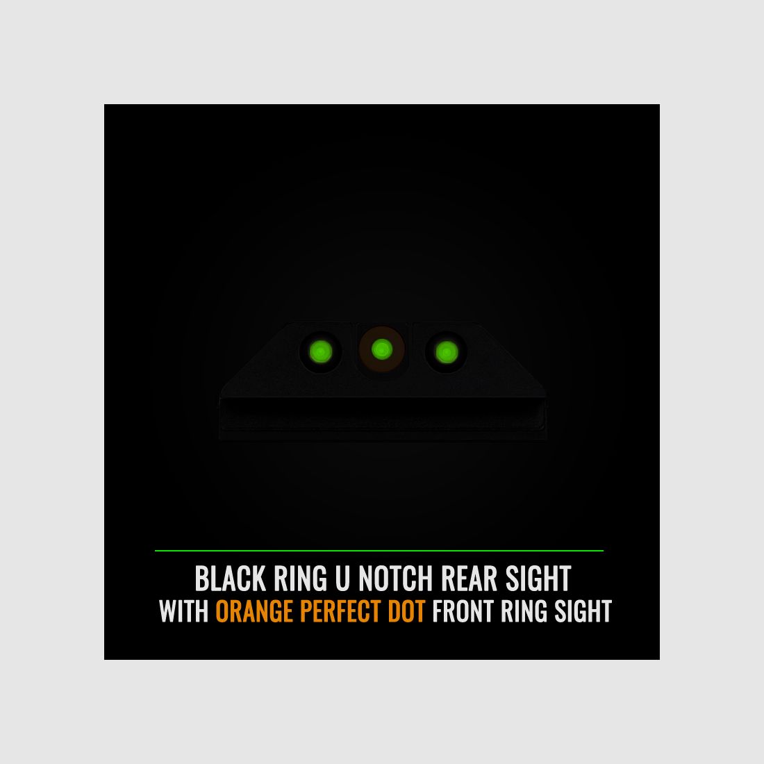 NIGHT FISION 1911 .180" Perfect Dot Tritium Sight UN-OB, Bild 2 von 3