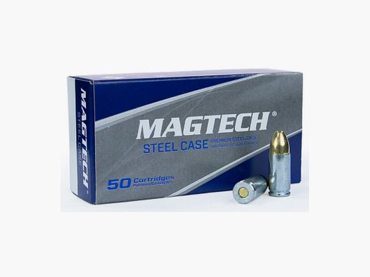 Magtech Stal 9x19 - FMJ - 124gr - (x50)