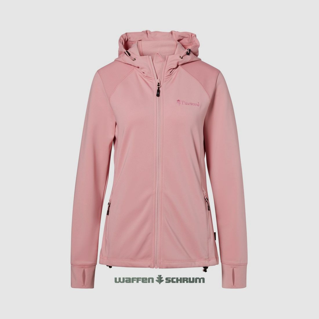 Pinewood Fleecehoody Finnveden L. Pink