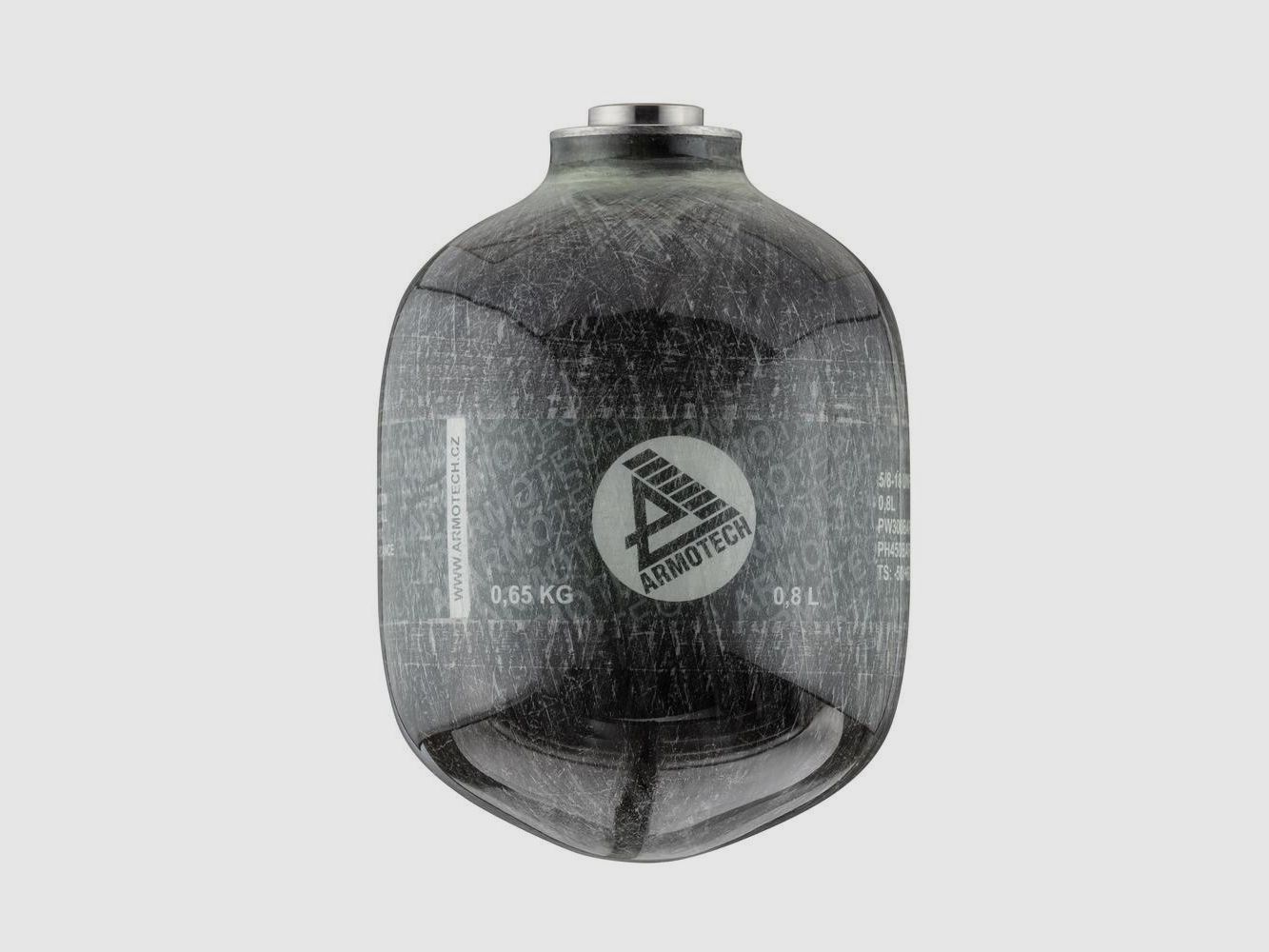 Kevlar-Flasche Armotech 4500 PSI - Kapazität 0,25L - Ultra widerstandsfähig - Sichere Druck beim Schießen, Bild 3 von 5