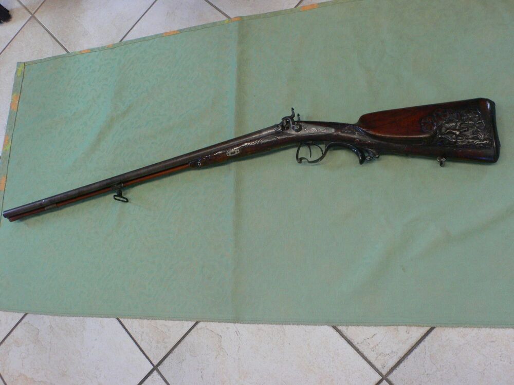 A.W. Edel Leipzig double-barrel shotgun