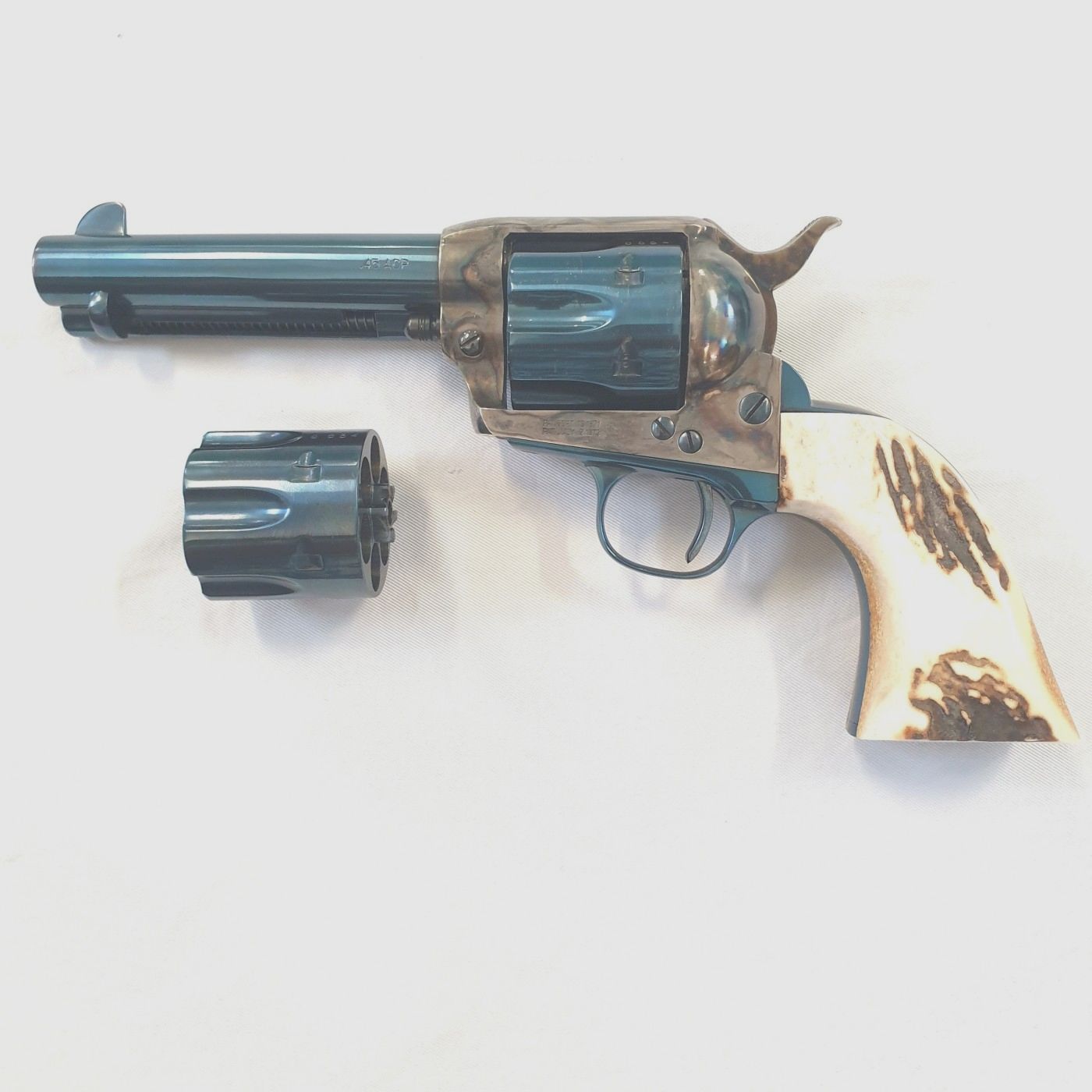 UBERTI 1873 Cattleman Charcoal Blue, image 2 of 5