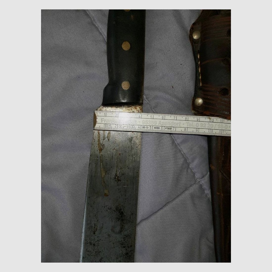 MACHETE,  über 40 Jahre, gestempelt  und ein Chinesisches  DRACHEN  BUSCHMESSER