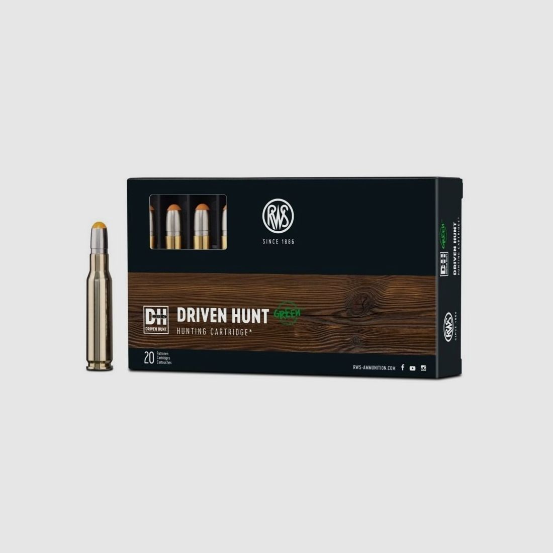 Munition RWS 30-06 Driven Hunt 165 gr, Bild 2 von 12