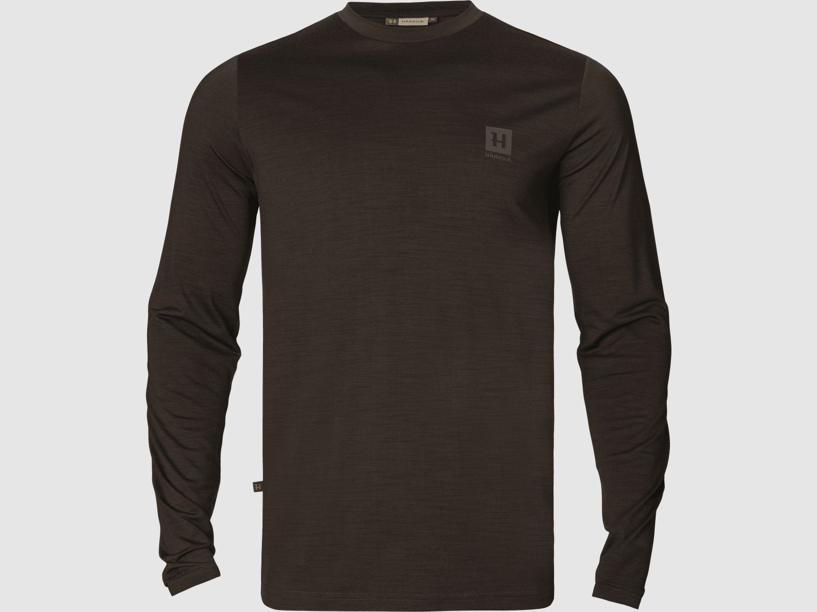 Härkila Base All Season L/S Undershirt Men Shadow Brown 3XL