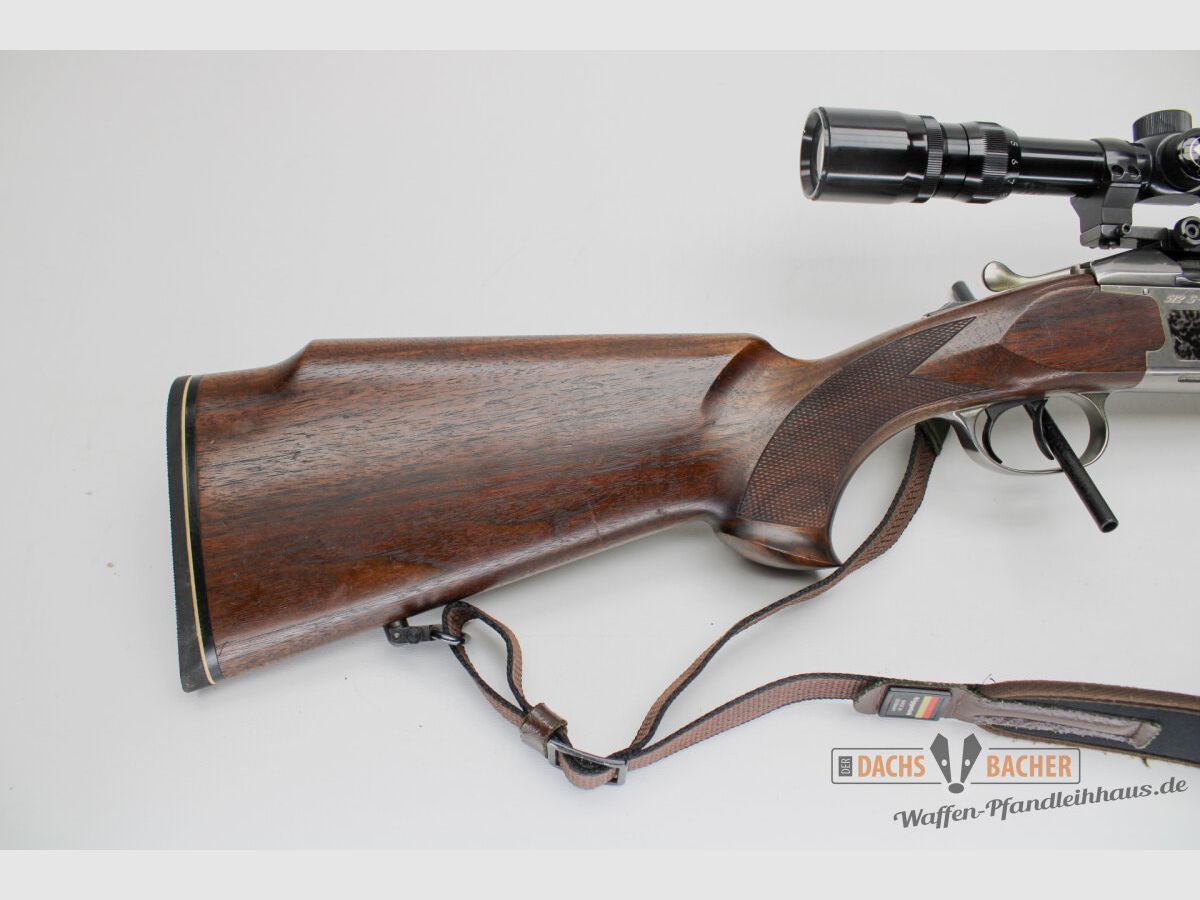 BBF BDB Strzelba kombinowana nad- i podlufowa Strzelba podwójna Tikka 512S Kal. 12/70 + .222Rem + 6,5x55SE + .30-30Winchester Keller + Simmann, zdjęcie 5 z 12