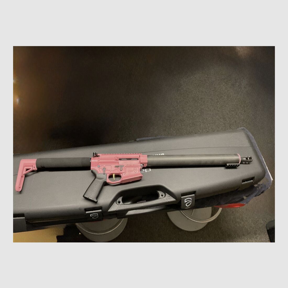 DAR 15 IPSC kaliber 223rem in roze !!!