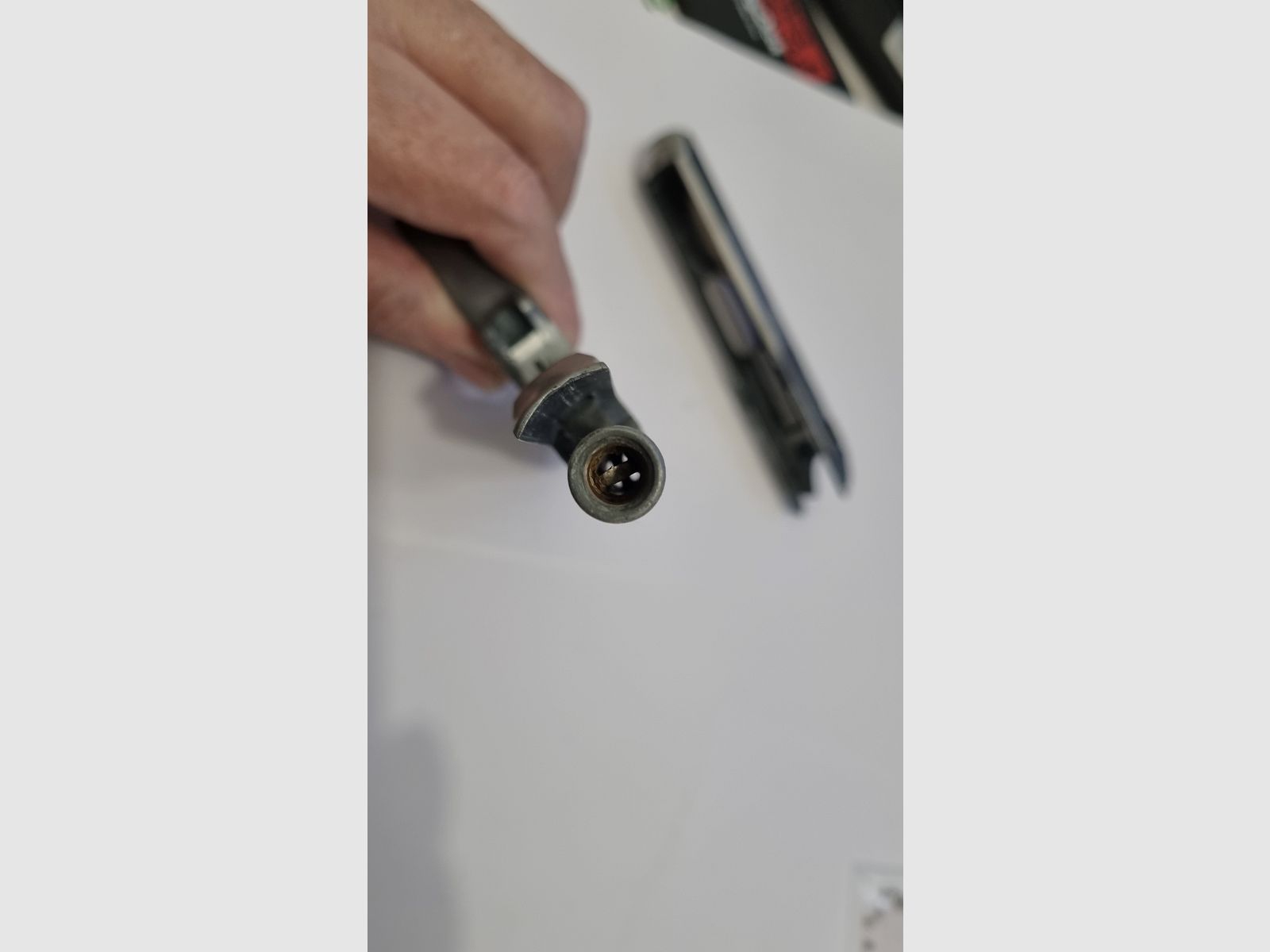 RECK Mod PK kal. 8mm K Siglé GS (schiet ook hagelmunitie) te renoveren en opnieuw te monteren ZONDER MAGAZIJN