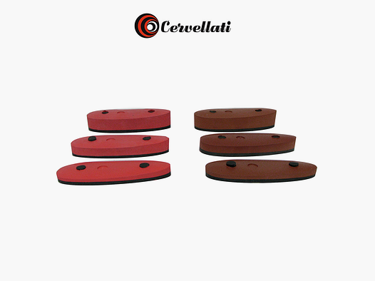 Cervellati CANTONERA GOMA COMPACTA 12 mm.ROJA