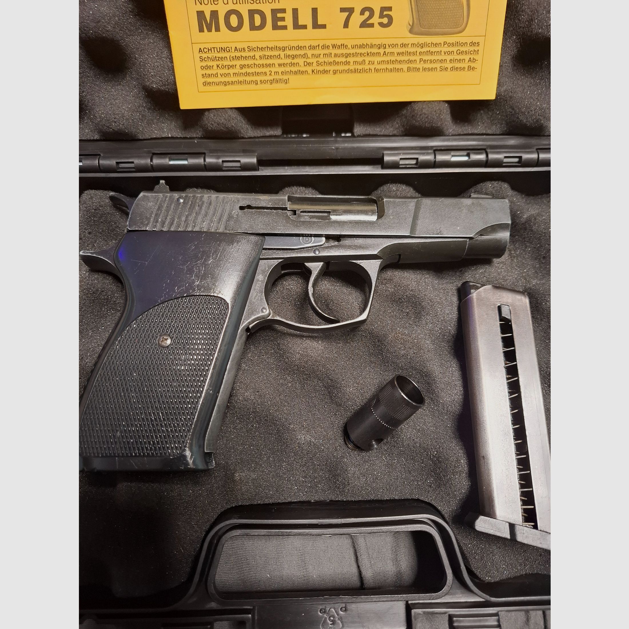 Röhm RG 725  PTB 551  9mm P.A.K. , Bild 3 von 4