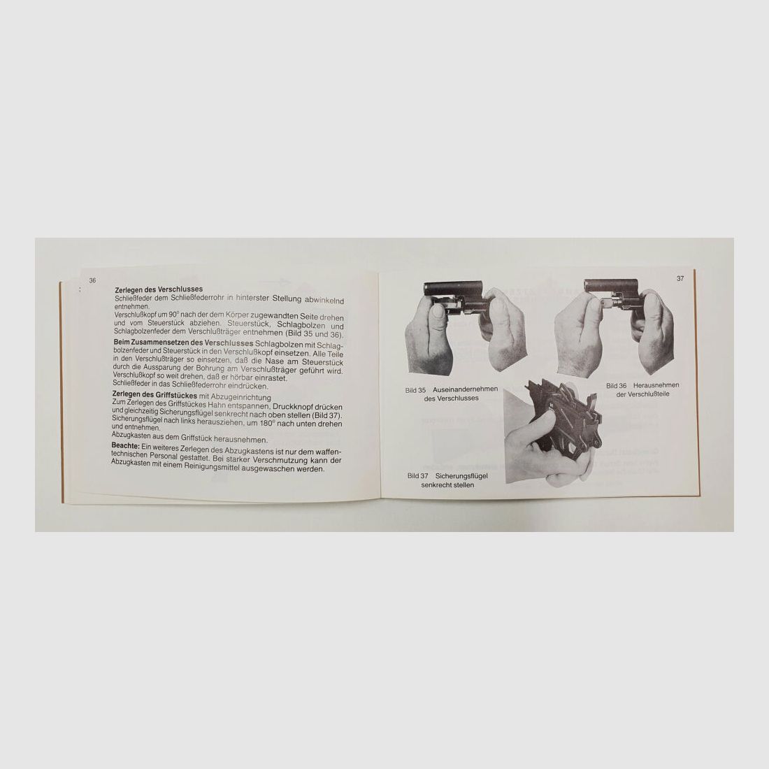 Heckler & Koch Handbuch Heckler und Koch ZOLL HK MP5Z MP5KZ MP5KA1Z MP5SDZ