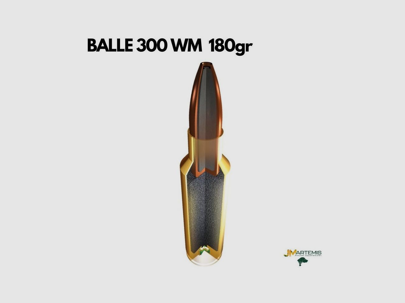 Winchester 300 WM Power max 180GR, image 3 sur 3