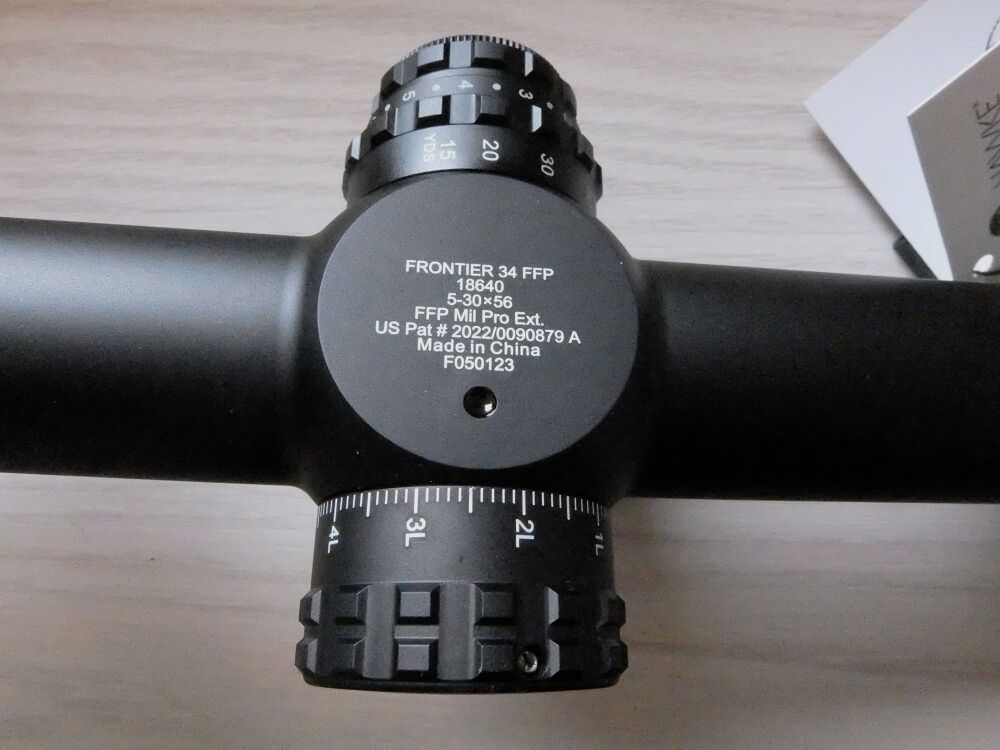 HAWKE FRONTIER FFP 5-30 x 56 SF