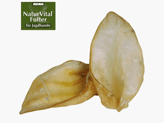 AKAH Natur Vital Getrocknete Rinderohren