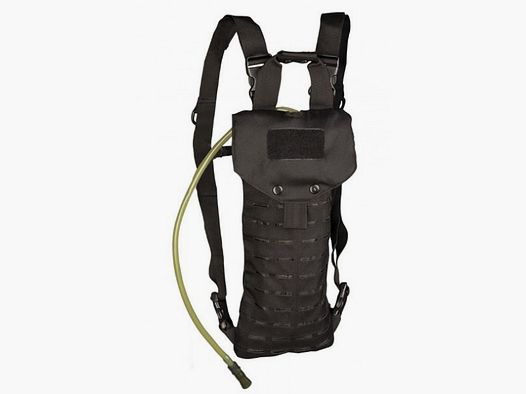 MIL-TEC MOCHILA DE HIDRATACIÓN 2,5 L - NEGRO - CORTE POR LÁSER / MOCHILA CAMEL