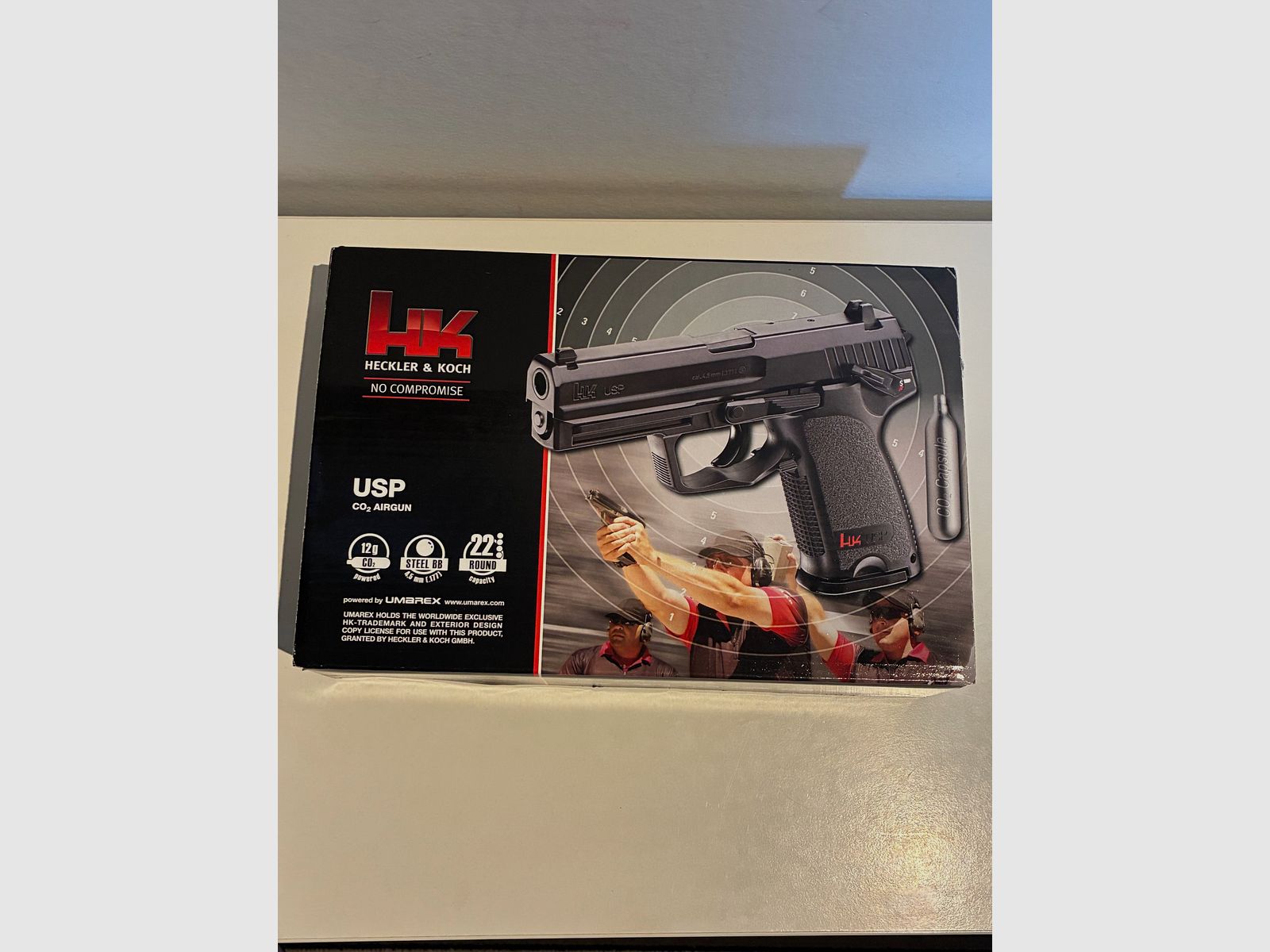 H&K USP CO2 4.5mm steel BB