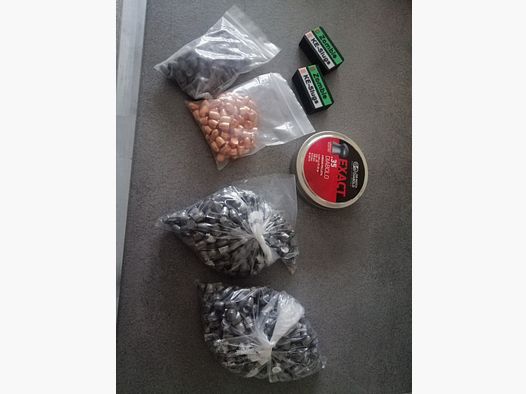 Großes 9mm .356 Diabolo Slug Set, HP Max