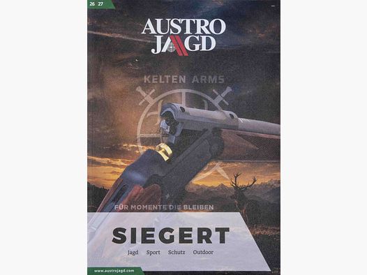 SIEGERT Blätterkatalog Austro Jagd