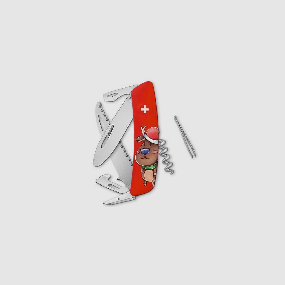 SWIZA Children's Pocket Knife - J06 Junior X-MAS DEER